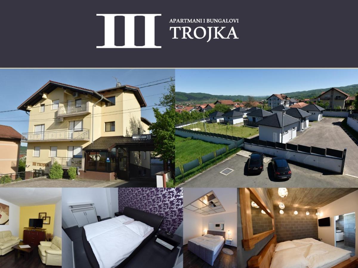 Apartmani I Bungalovi Trojka Banja Luka Eksteriør billede